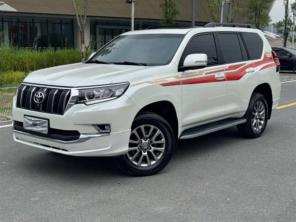 Prado 2019 3.5L automatic TX-L Premium edition rear spare tire