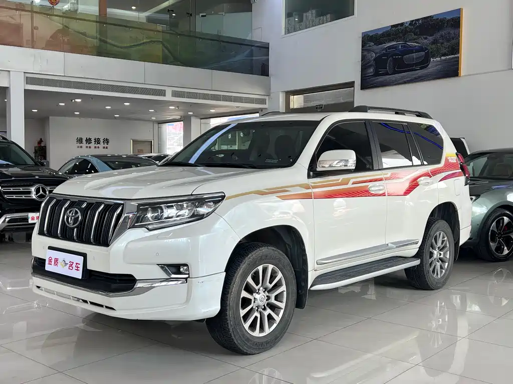 Prado 2019 3.5L automatic TX-L Premium edition rear spare tire