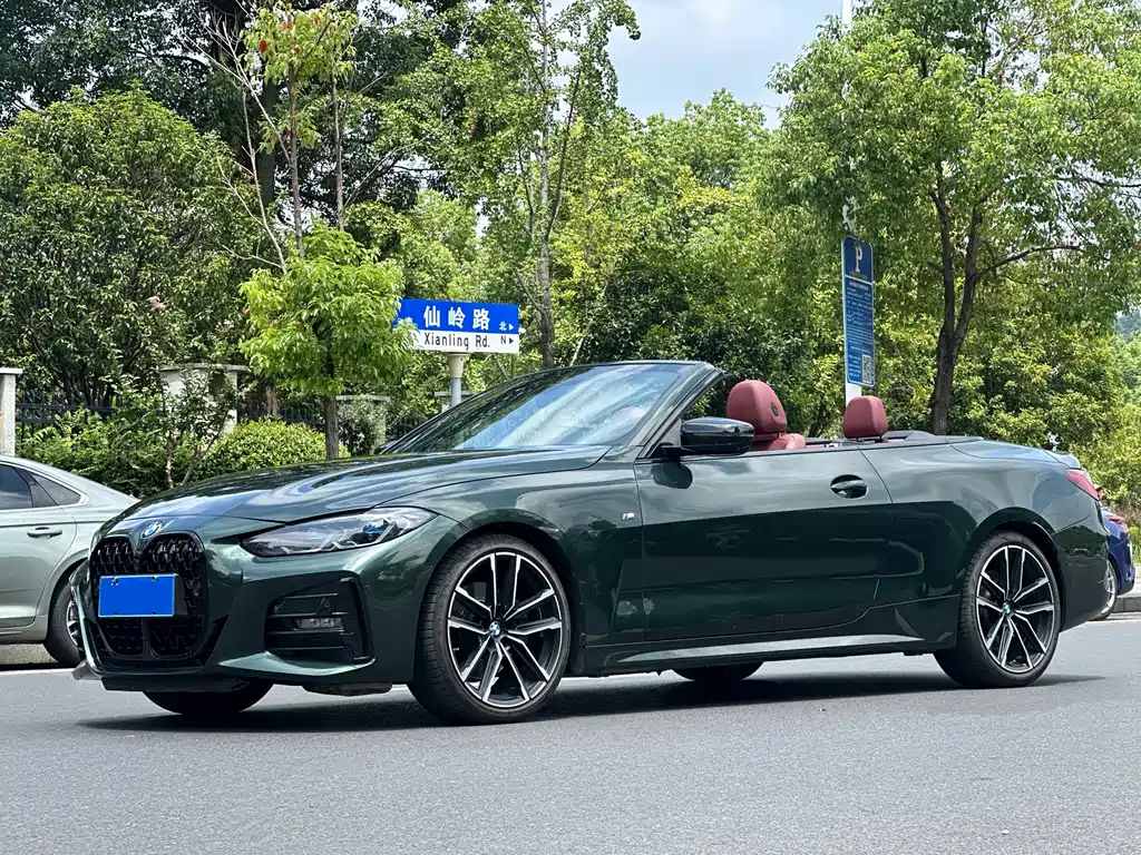BMW 4 Series 2022 facelift two 430i convertible M sports Yao Ye Suit