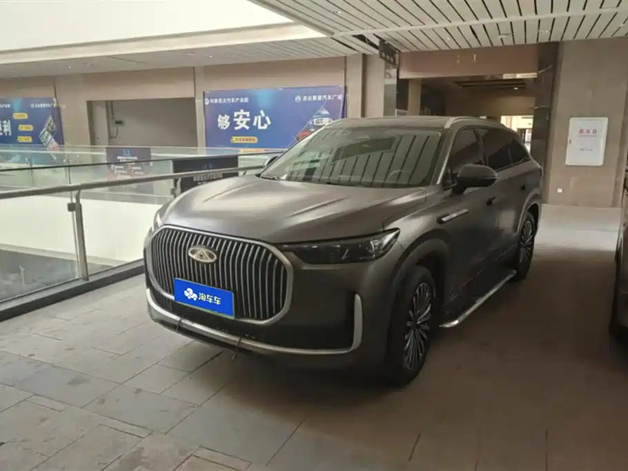 Tiggo 9 C-DM 2025 1,5 Т, 106 км, Super Premium Edition, 5-местный трехконтурный литиевый двигатель