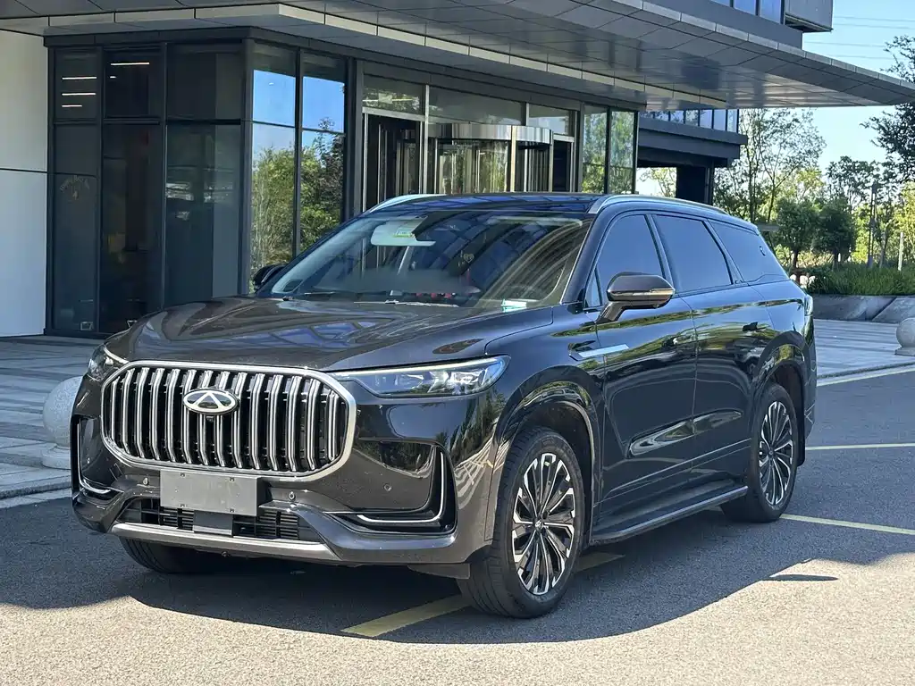 7-местный автомобиль Tiggo 9 2023 2.0T с двойным сцеплением и полным приводом deluxe edition