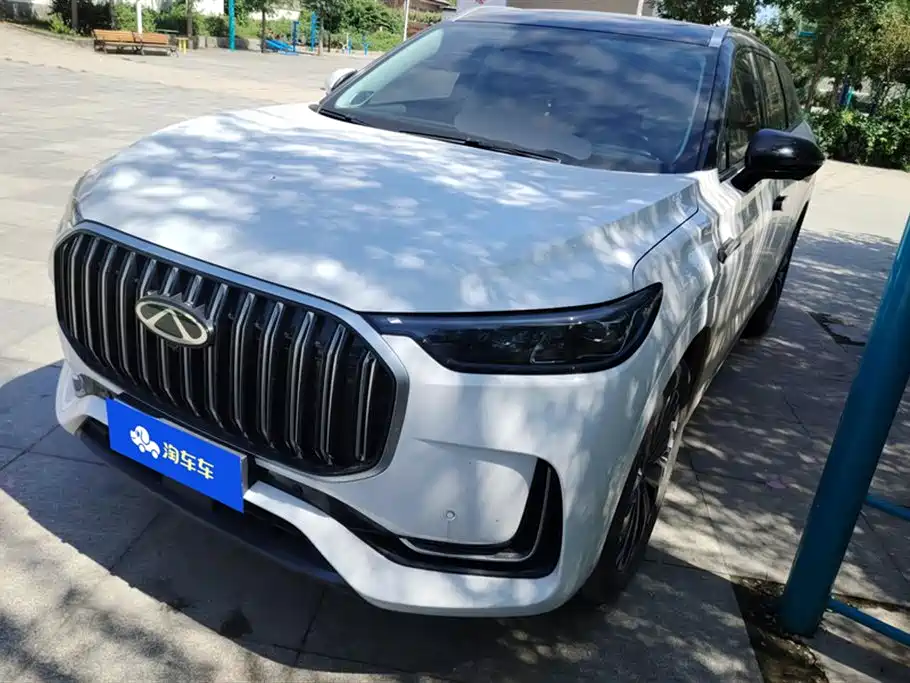 7-местный автомобиль Tiggo 9 2023 2.0T с двойным сцеплением и полным приводом deluxe edition