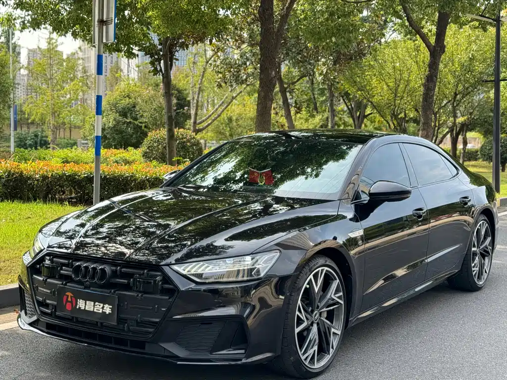 Audi A7L 2023 45 TFSI quattro S-line Black Knight Edition
