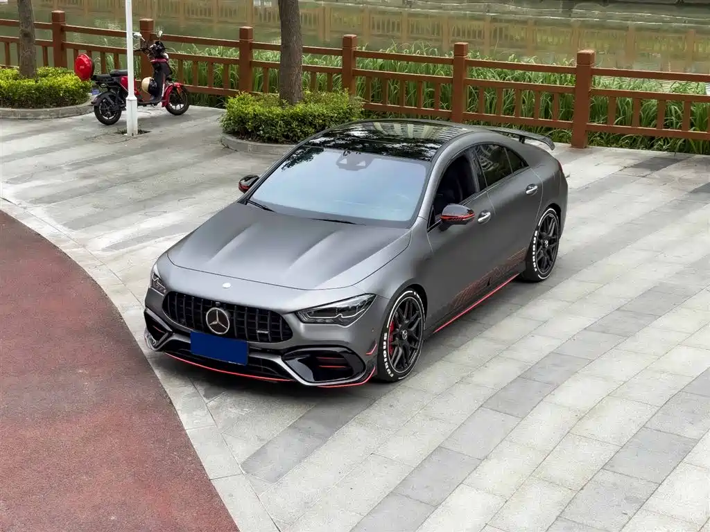 Mercedes-Benz CLA AMG 2024 AMG CLA 45 S 4MATIC+ специальный топливный двигатель