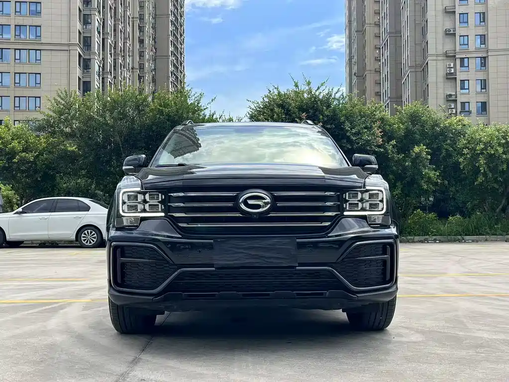 Trumpchi GS8 2021 390T с двойным приводом, роскошная версия с вертикальным расположением двигателя Zhilian (семь мест)