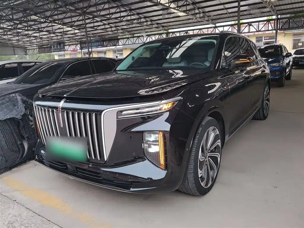 Hongqi E-HS9 2021 510km flag collar version four-seater