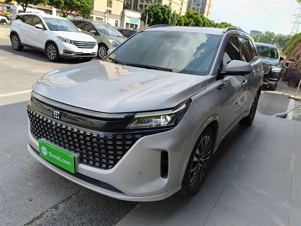Blue Electric E5 2023 1,5л DE-i 110 км флагманский 7-местный автомобиль