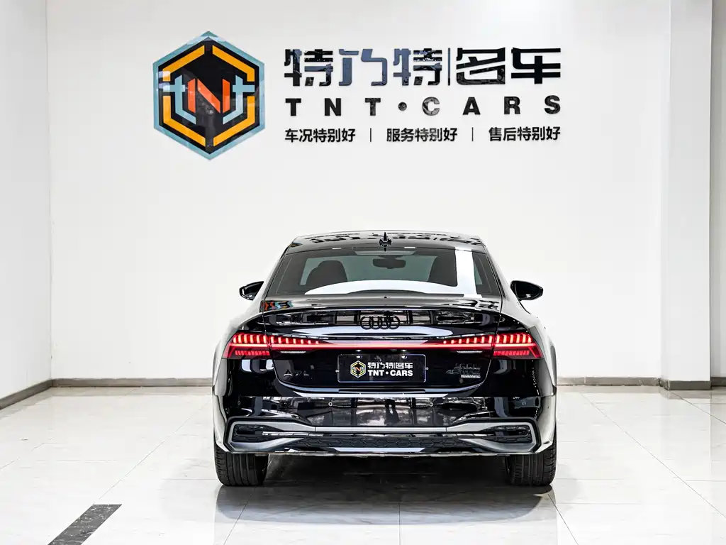 Audi A7L 2024 model 45 TFSI quattro S-line Black Samurai Edition