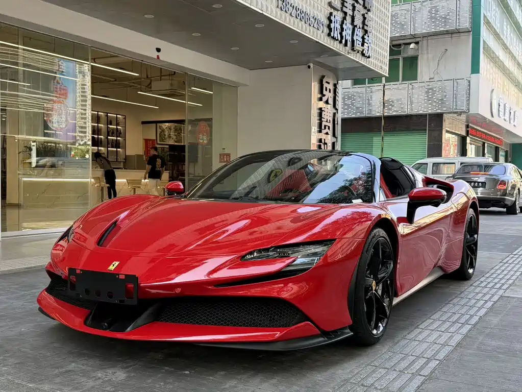 SF90 2021 model 3.9 T V8 Spider