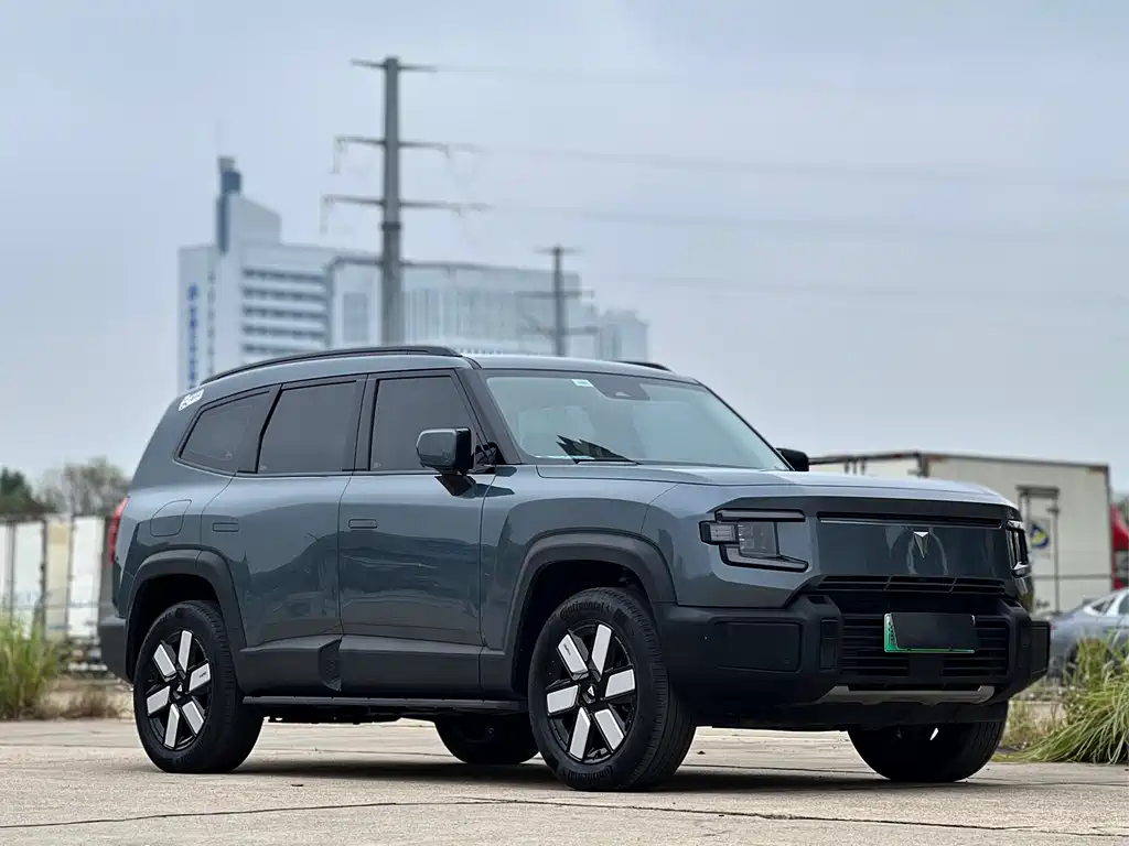 Dark blue G318 2024 two-wheel drive air suspension version