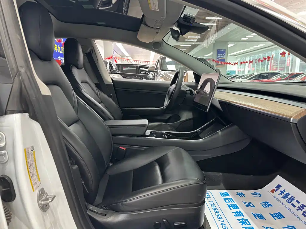 Model 3 2020 long battery life rear-wheel drive version