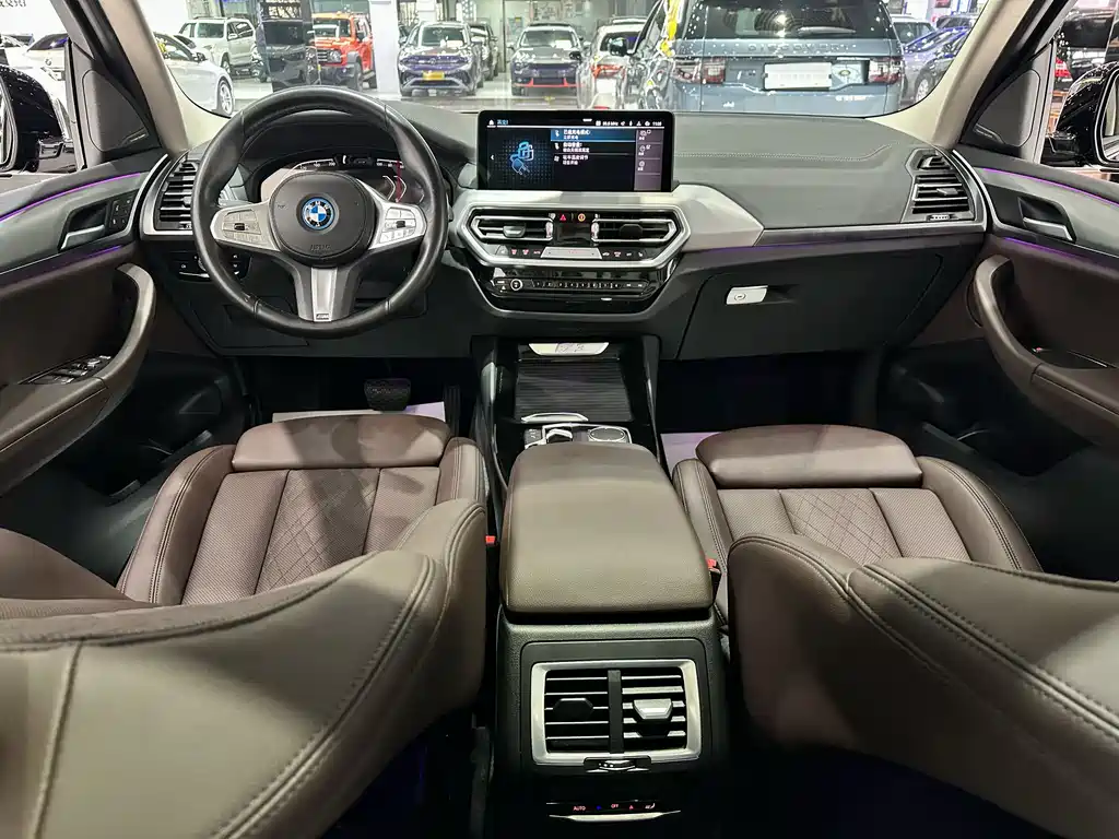 BMW iX3 2023 model creation collar type