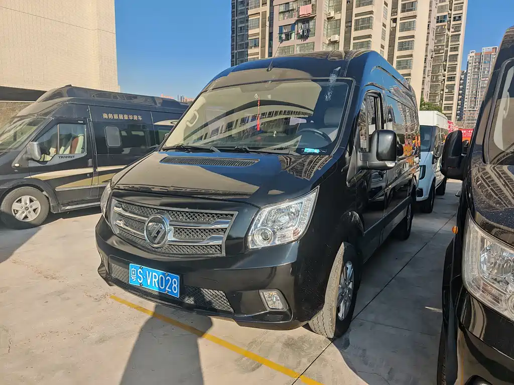 Tuano 2024 small passenger Deluxe edition 2.0T manual long axle mid-top rear single tire 9-seater version