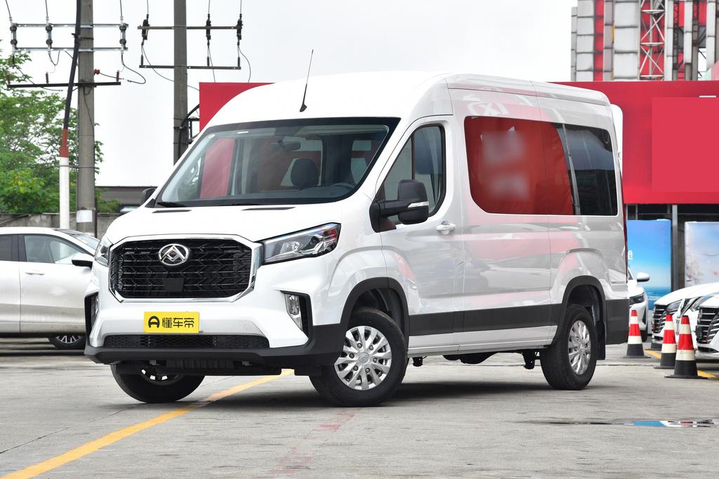 Zhijie 2.0T automatic rear drive long axis high top rear single tire 6/7 seats