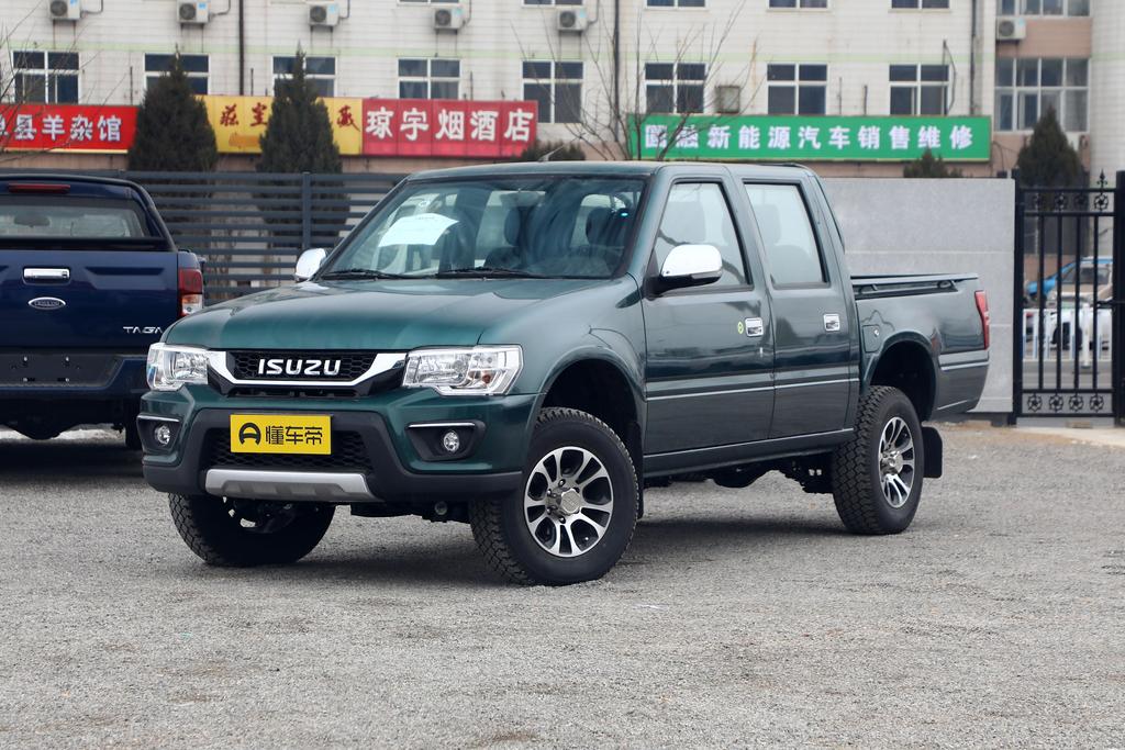 3.0T diesel two-wheel drive guardrail car standard wheelbase 4KH1CT6H1