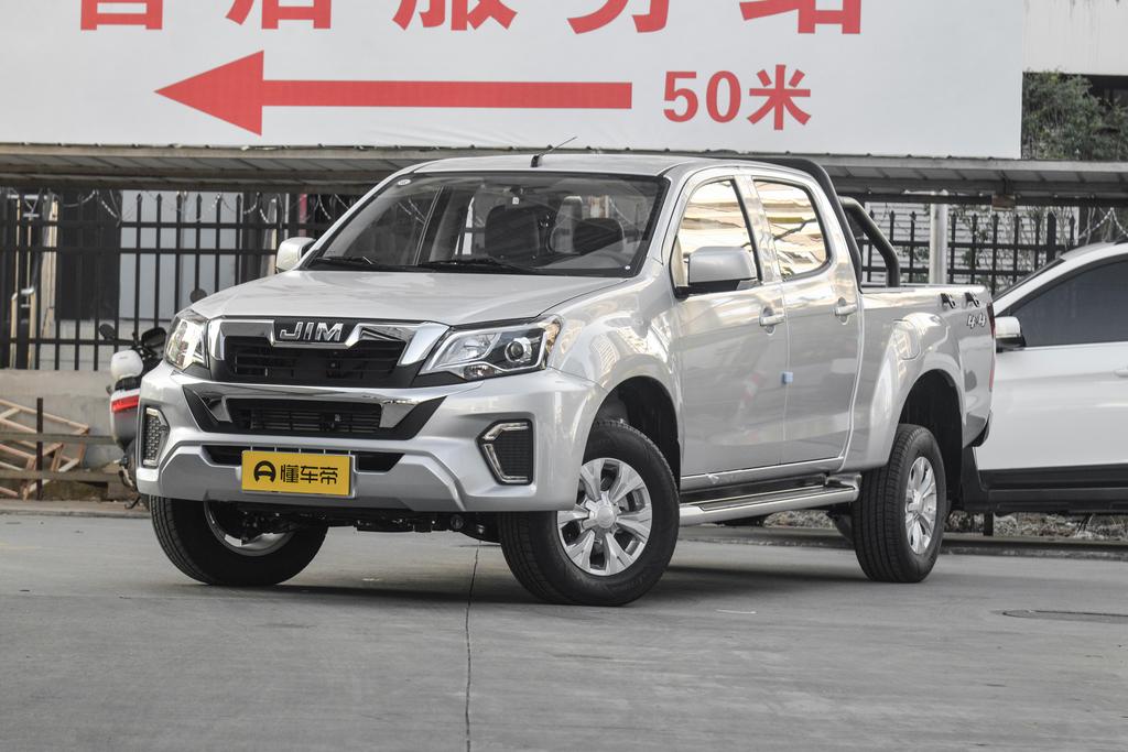 2.5T four-wheel drive diesel Chimai long-axis version flat-bottomed cargo box JE4D25Q6BL