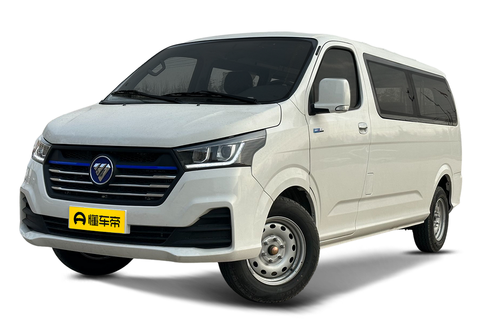 Commercial version of the light passenger car with long axis flat top 10 seats Ningde Times 50.23kWh