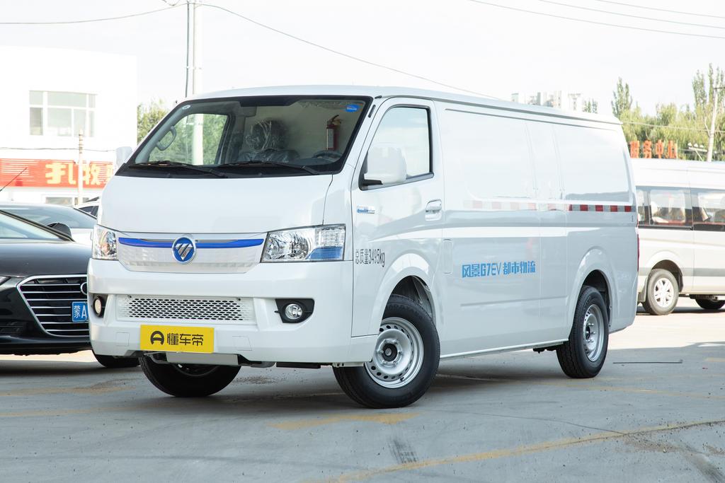 Commercial version of the van with long axis flat top 2 seats Ningde Times 50.23kWh