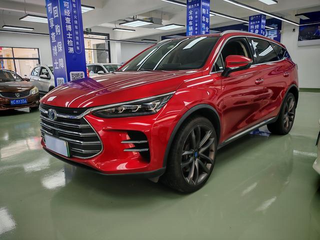 Tang DM 2018 DM 2.0T full-time four-wheel drive Zhilian Chuangrui 7-seater national V