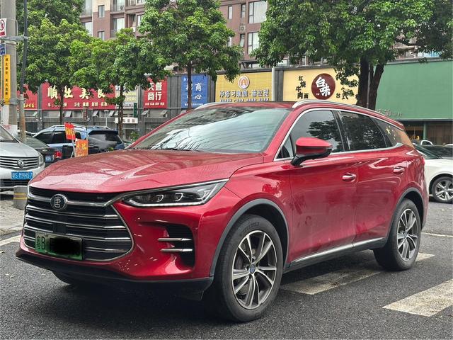 Tang DM 2019 DM 2.0T full-time four-wheel drive Zhilian Chuangxiang 7-seater country VI