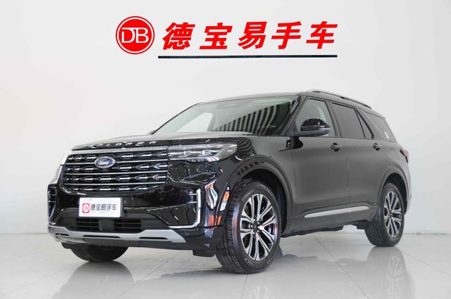 Explorer 2024 EcoBoost 285 four-wheel drive titanium version 6 seats