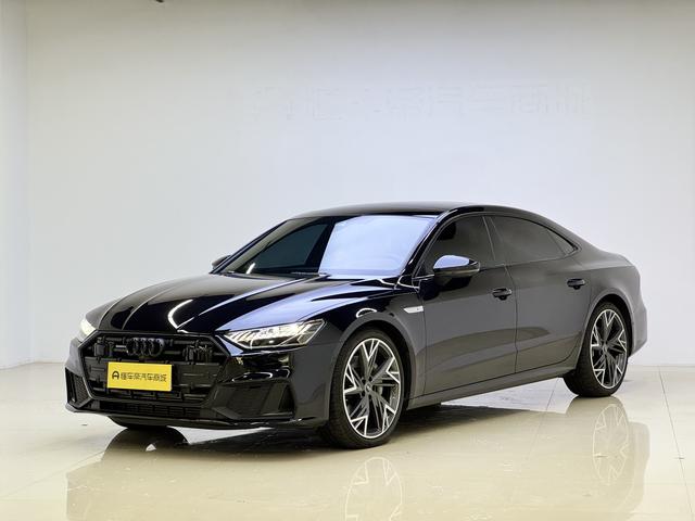 Audi A7L 2023 55 TFSI quattro S-line Black Knight Edition
