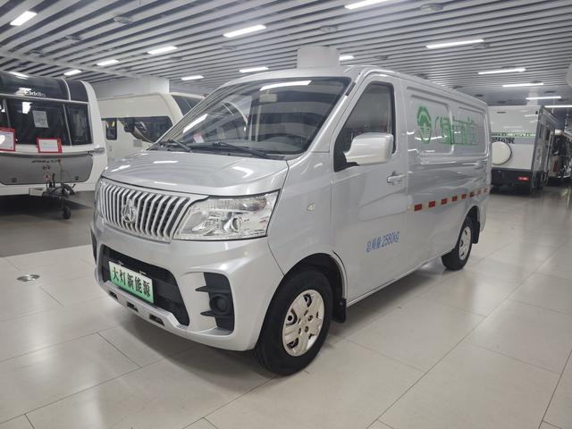 Ruixing EM60 2022 pure electric van transporter flat top back sliding door 2 seats 60kW