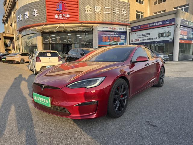 Model S 2023 Plaid version three-motor all-wheel drive version