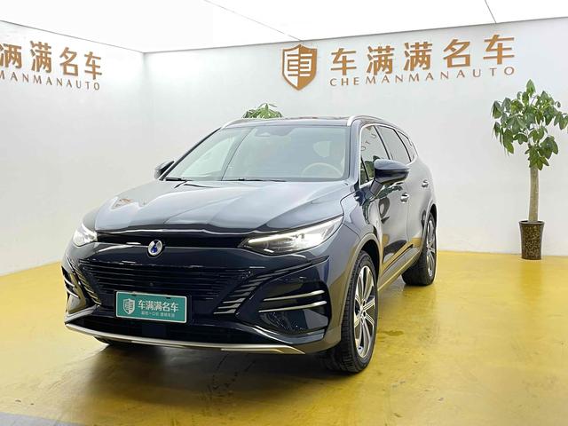 Denza N8 DM 2023 four-wheel drive super hybrid flagship six-seater version