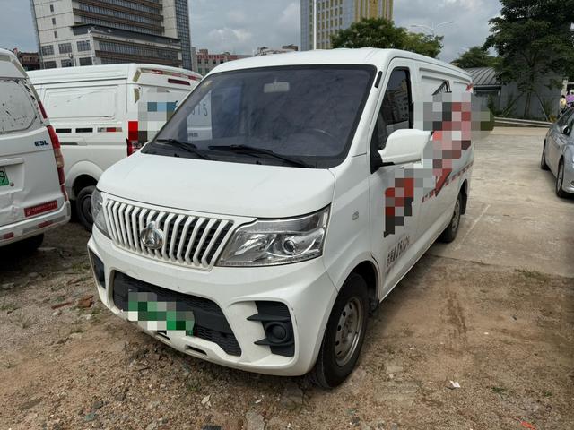 Ruixing EM60 2022 pure electric van transporter flat top back sliding door 2 seats 60kW