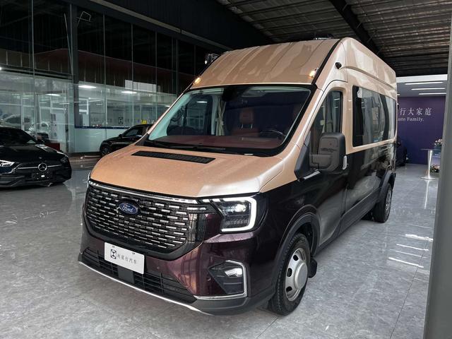 Quanshun 2024 T8 2.3T diesel manual long-axis high-top 15-seater business travel version 3/2/3/3/ 4 rear single tire