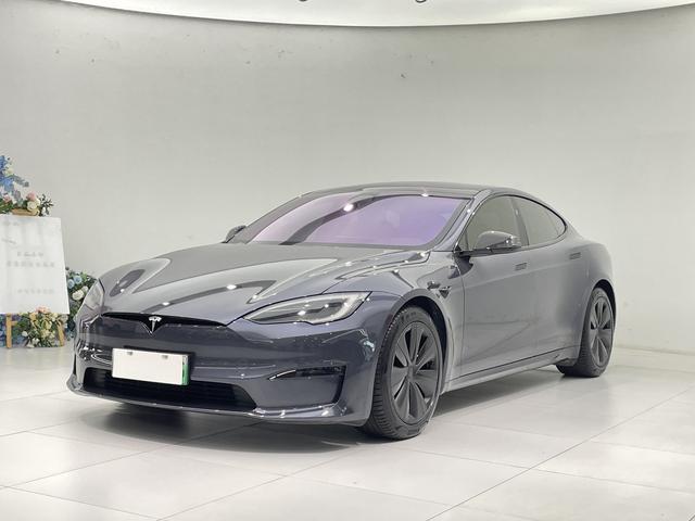 Model S 2023 Plaid version three-motor all-wheel drive version