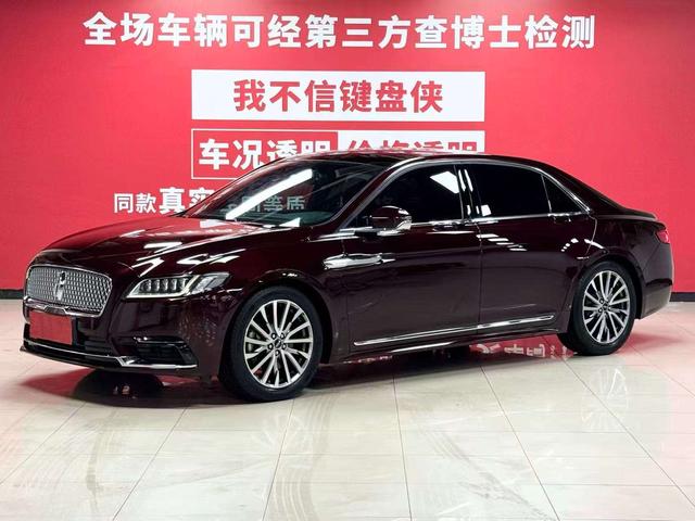 Lincoln Continental 2018 2.0T two-wheel drive Zunyao Edition