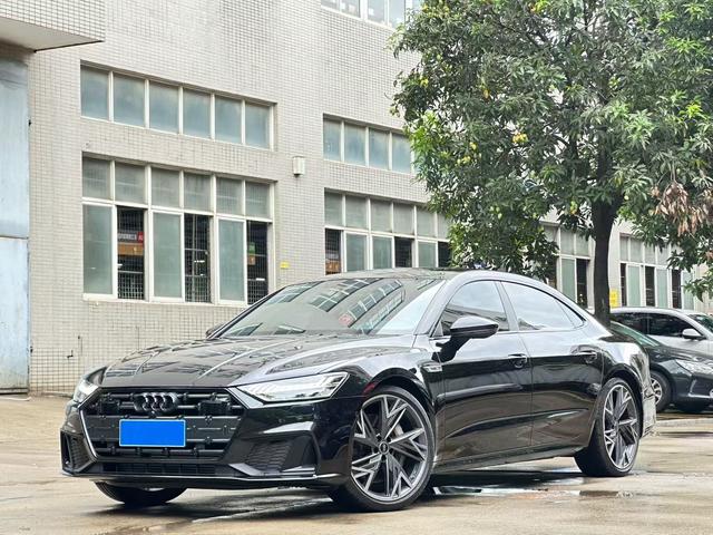 Audi A7L 2023 55 TFSI quattro S-line Black Knight Edition