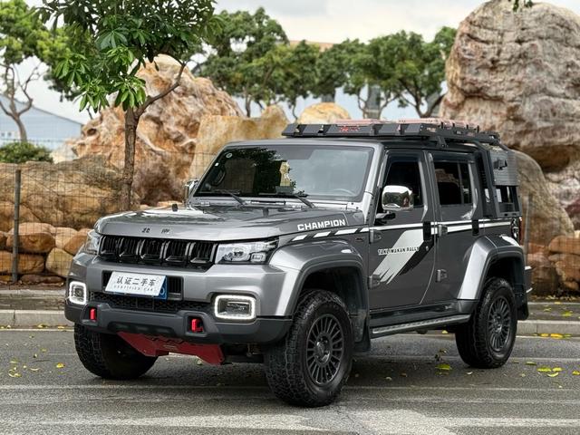 Beijing off-road BJ40 2023 2.0T automatic four-wheel drive ring tower Champion Edition