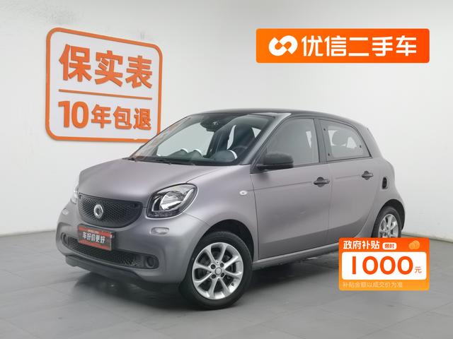 Smart forfour 2018 1.0L 52kw smart version