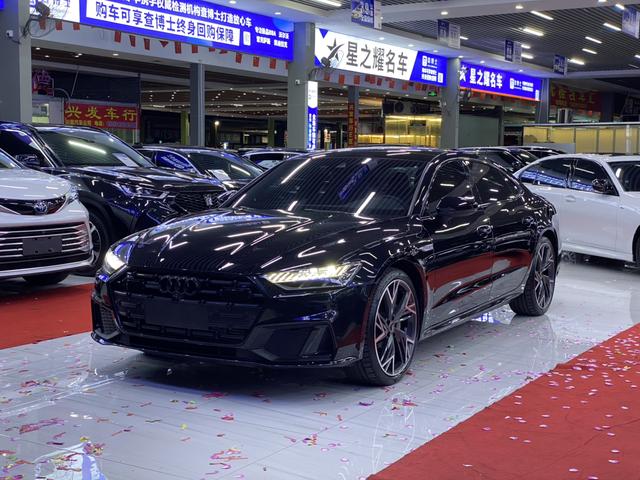 Audi A7L 2022 45 TFSI quattro S-line Black Knight Edition