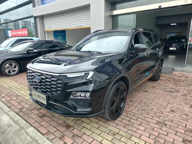 Lingyu 2023 EcoBoost 225 7-seater premium collar type black Yao tilt orange version (2/2/3)