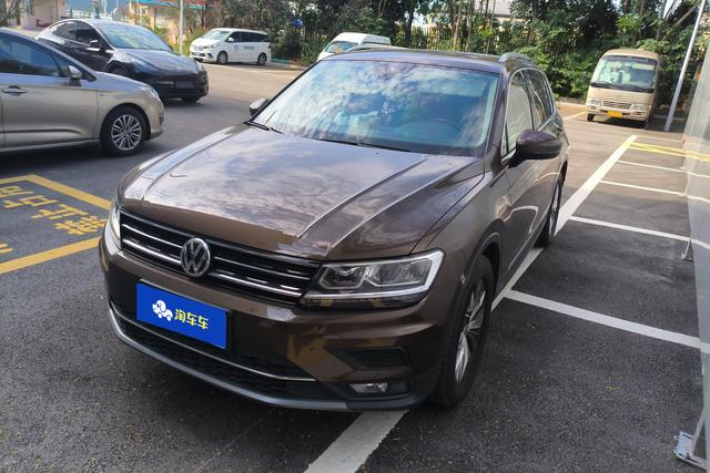 Tiguan 2017 330TSI four-wheel drive Chuangrui type