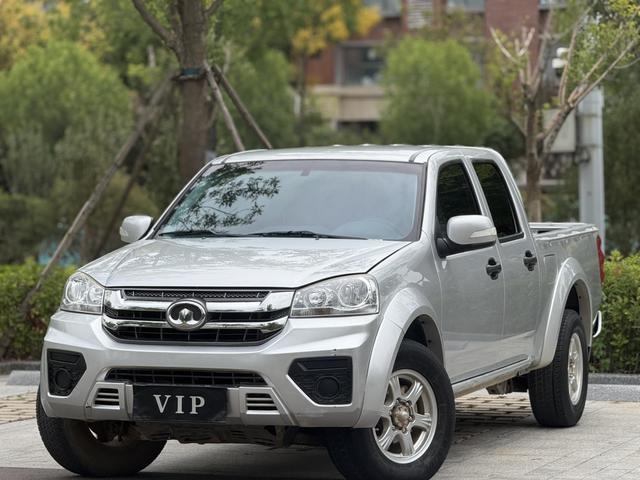 Fengjun 5 2021 2.0T diesel four-wheel drive ultra-economical large double-row national VI GW4D20M