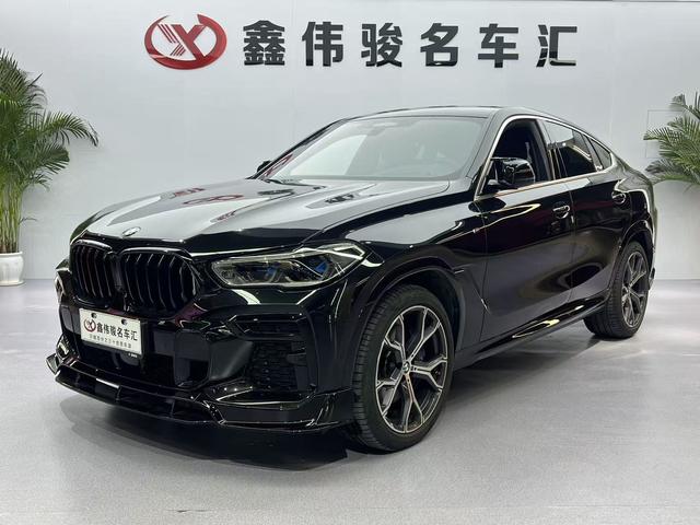 BMW X6 2022 facelift xDrive40i exclusive M sports suit