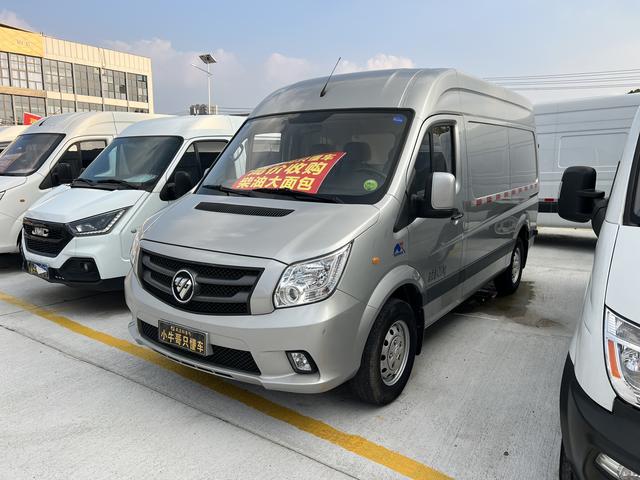 Tuano 2024 Jixiang Van cargo 2.0T manual long axle mid-top rear single tire 3 seats