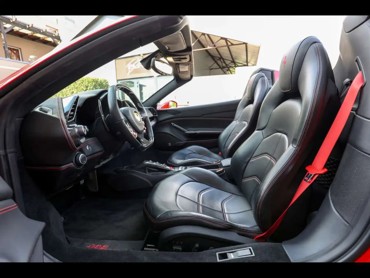 488Spider ROSSO SCUDERIAXPELCARBONLIFTKAMJBL