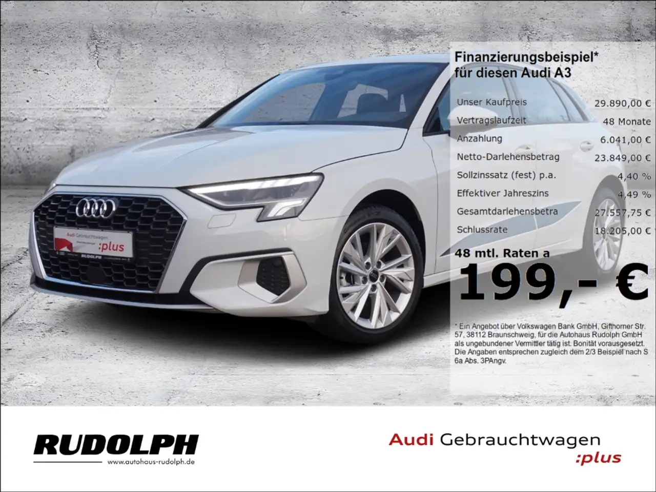 A3Sportback advanced 30 TFSI S-tronic LED PDC Apple