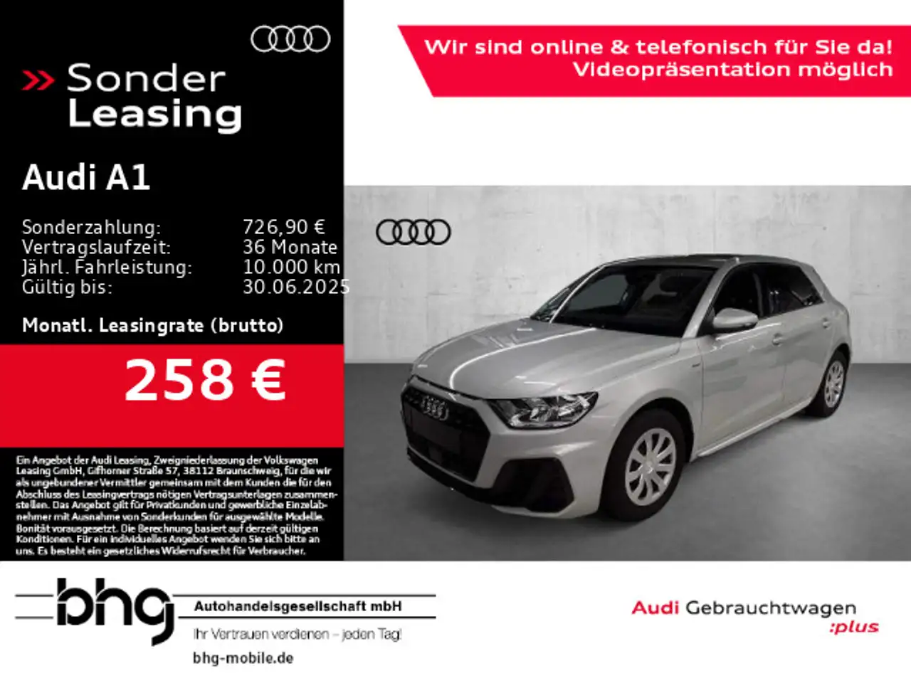 A125 TFSI Sportback S tronic S line