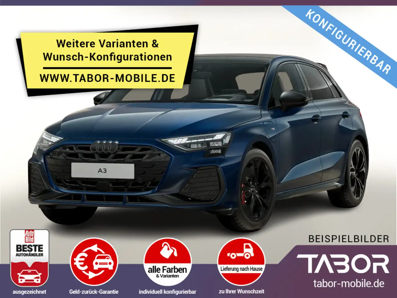 A3Sportback TFSIe 272 S line Optik+ Komfort+