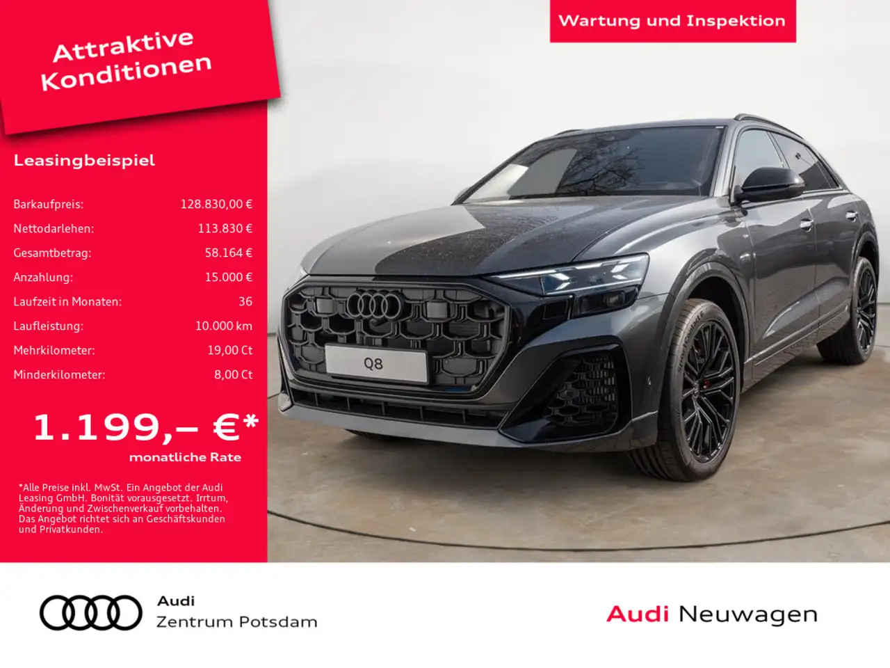 Q8SUV 60 TFSI e quattro LASER SITZBELÜFTUNG