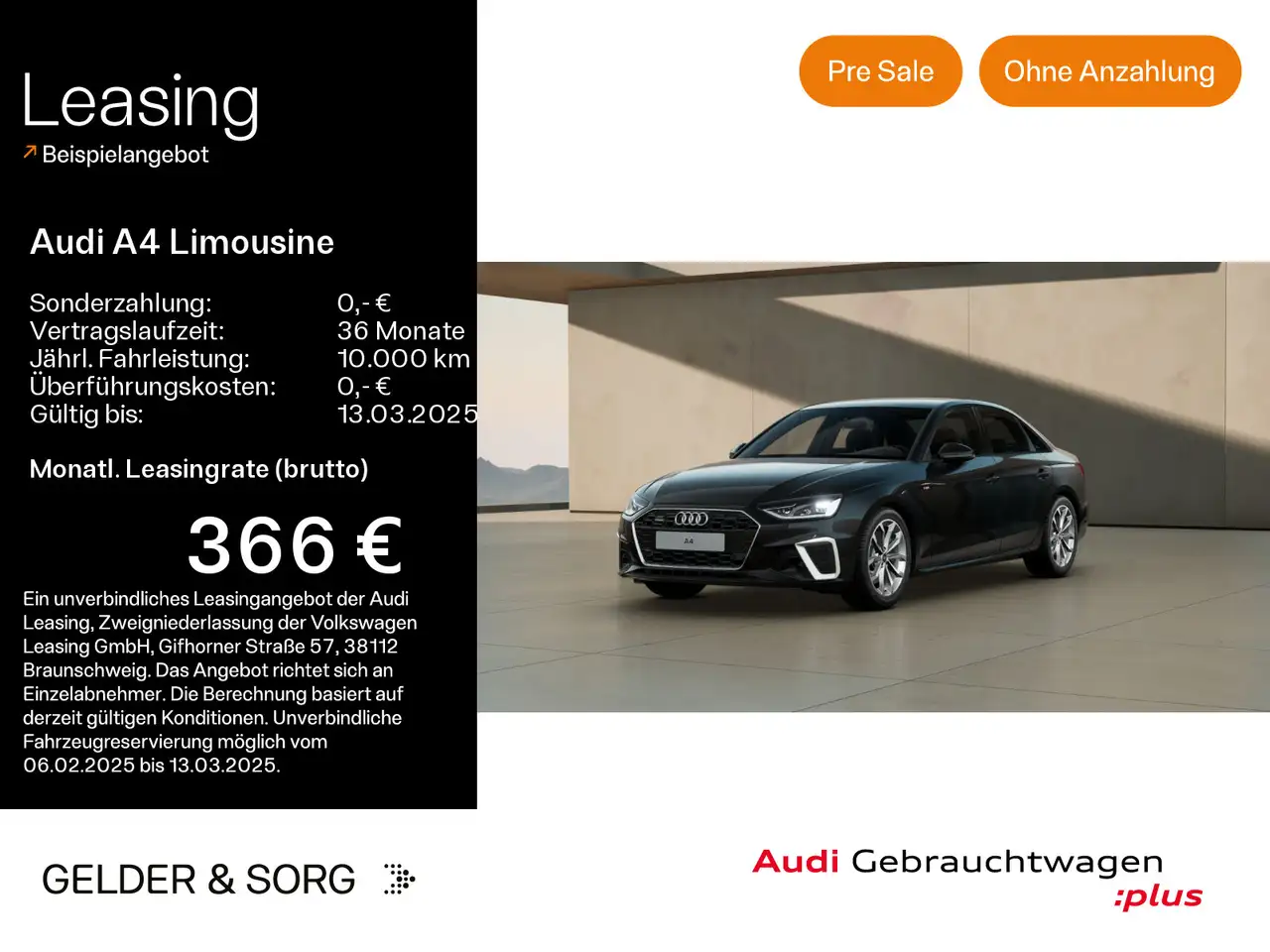 A445 TFSI qu. S line RFK*Sound*LED