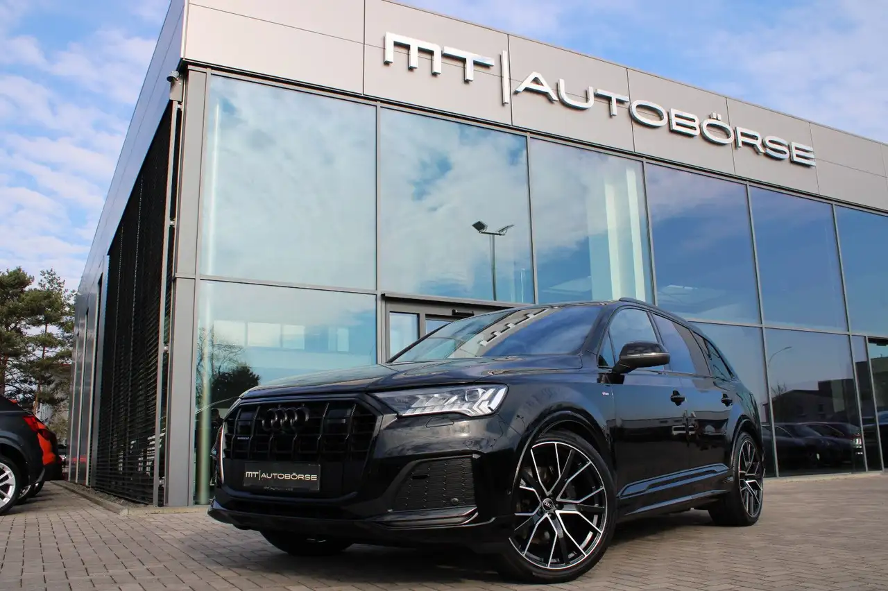 Q750 TDI FACELIFT! BLACK S LINE/B&O/7-SITZE/22"