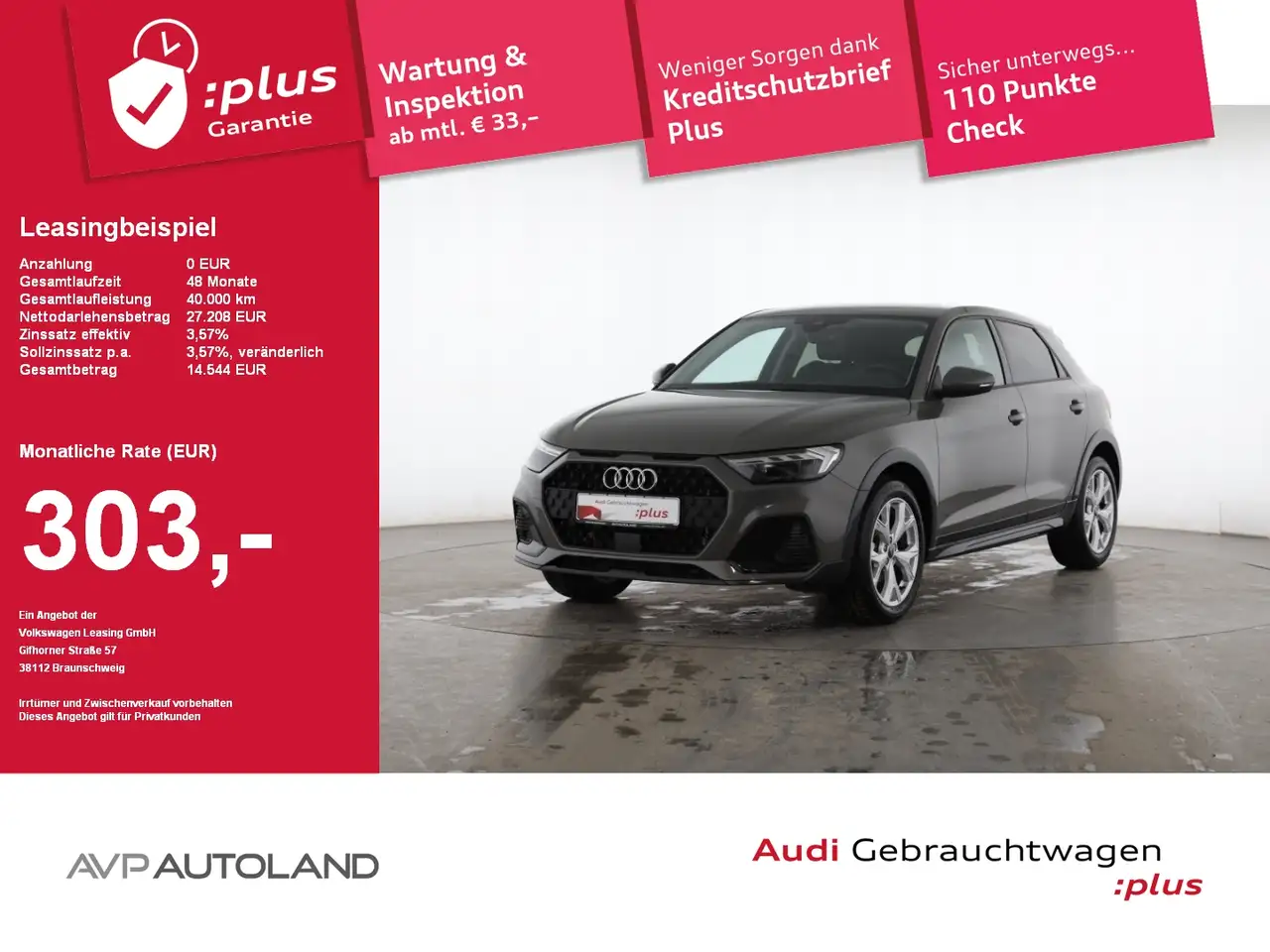 A1allstreet 30 TFSI S tronic LED-Scheinwerfer